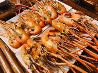 กุ้งเผา